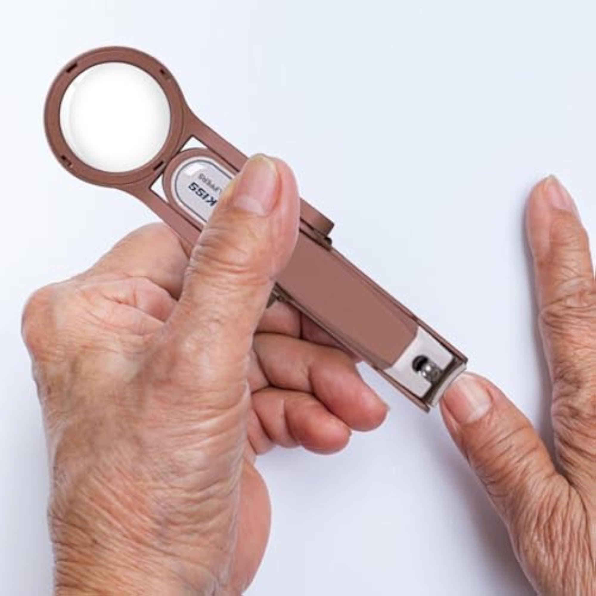 Nail Clippers with Magnifying Glass for Men and Women